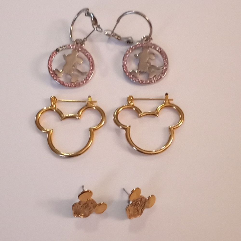 Bundle of Mickey Mouse Earrings
